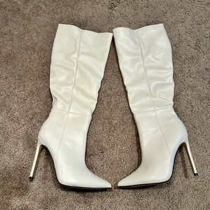 Fashion Nova White heels